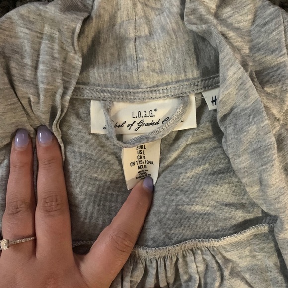 Large Gray Cardigan - Picture 2 of 2